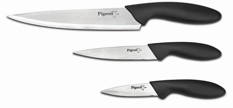 Pigeon Steel Knife Set(Pack of 3)
