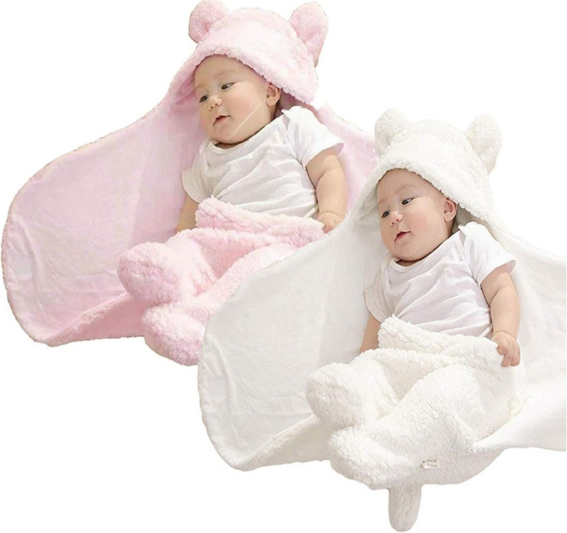 BRANDONN All Season Premium Supersoft New born hooded Sleeping Bag Sleeping Bag(Multicolor)