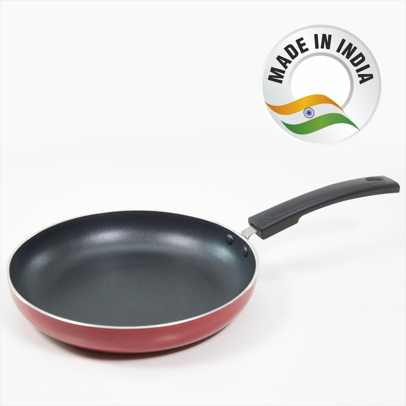 Butterfly Rapid 240 MM Base Fry Pan 24 cm diameter 1.5 L capacity(Aluminium, Non-stick, Induction Bottom)