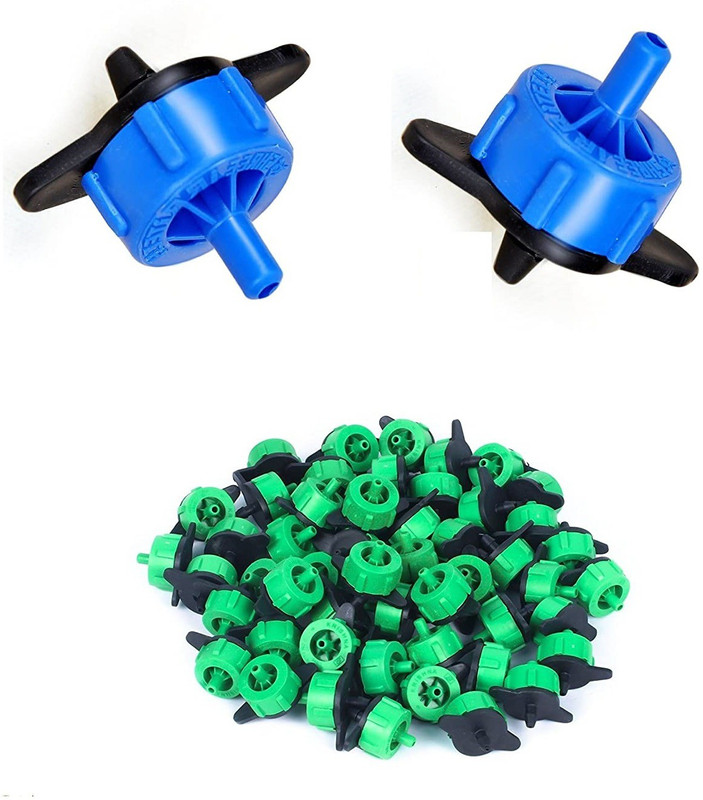 bluerays 8 LPH BLUE ISI DRIPPER 100 PIC Drip Irrigation Kit