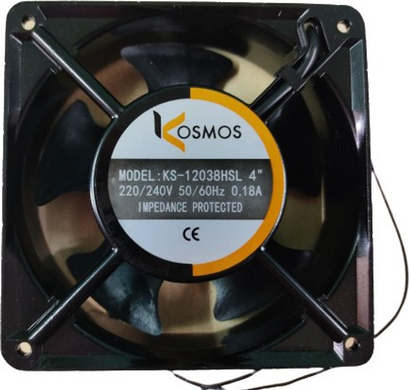 Kosmos KS12038 120 mm Exhaust Fan(BLACK)