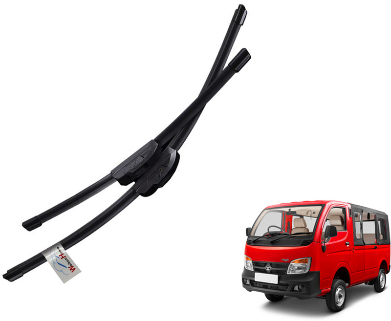 WolkomHome U Hook Banana Type Windshield Wiper(20 cm, Passenger And Driver Side Wipers, Pack of: 2)