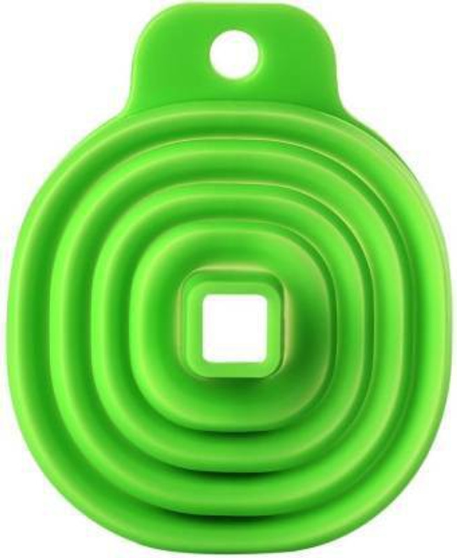 Cakeemo Silicon Folding Funnel (Green) Silicone Funnel(Green, Pack of 1)