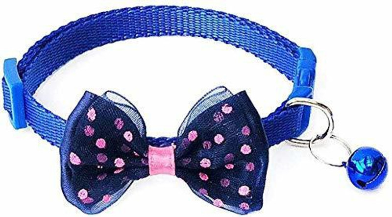DogTrust Bell Cat Collar Charm(Blue, Round)