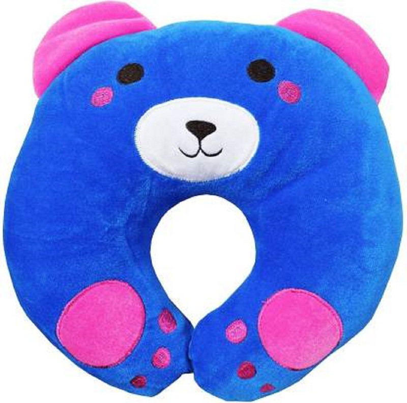 MILLENNIUM MART Foam Baby Pillow Pack of 1 Animals(Blue)
