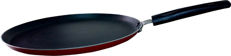 SUN SURYA GANGA Non-Stick Dosa Tawa, Induction Bottom, Soft-Touch Handles Tawa 26.5 cm diameter(Aluminium, Non-stick)
