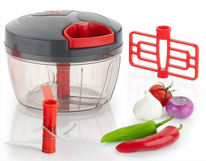 3D METRO SUPER STORE New Handy Mini Plastic Chopper Vegetable & Fruit Chopper(1)