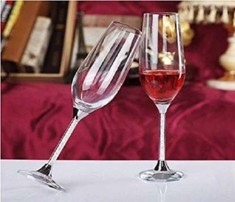 Maruti Mart (Pack of 2) Glass set Glass Beer Glass(450 ml, Glass, Clear)