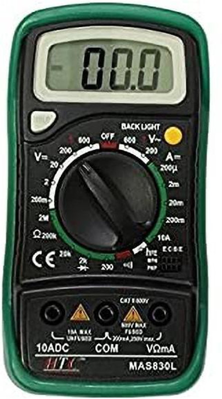 HTC 830L+ Digital Multimeter(Black, Green 2000 Counts)