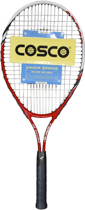 COSCO Tennis Racquet Drive-25 - Red Red Strung Tennis Racquet(Pack of: 1, 180 g)