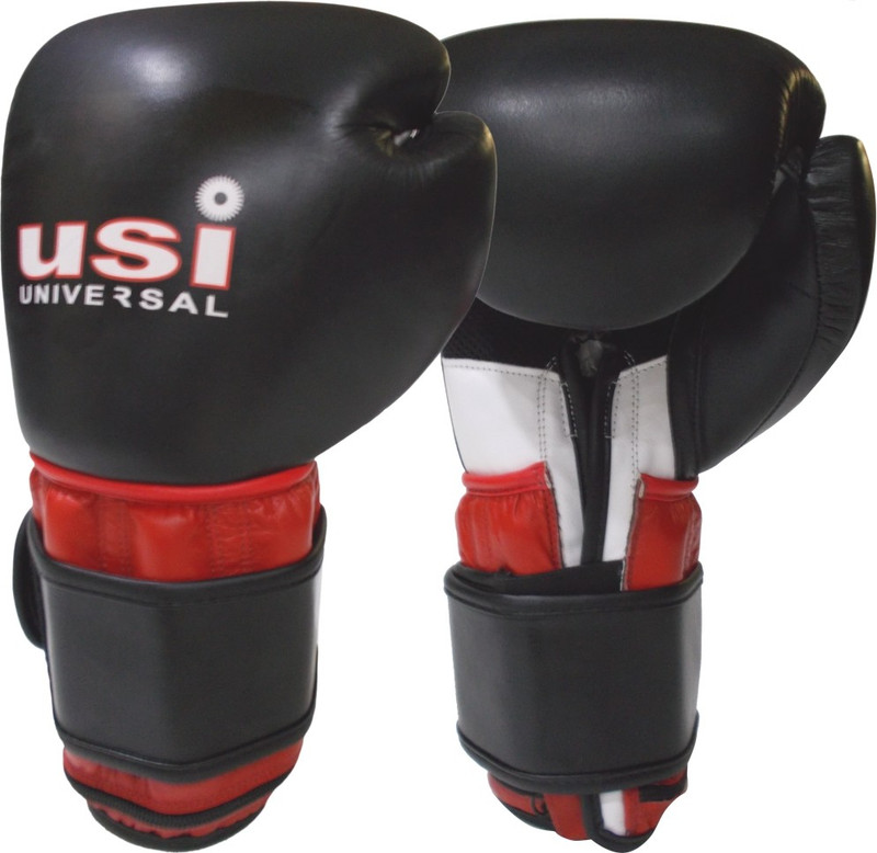 usi WEIGHTED BAG GLOVES_618W_FREE_SIZE Boxing Gloves(Black, Red, White)