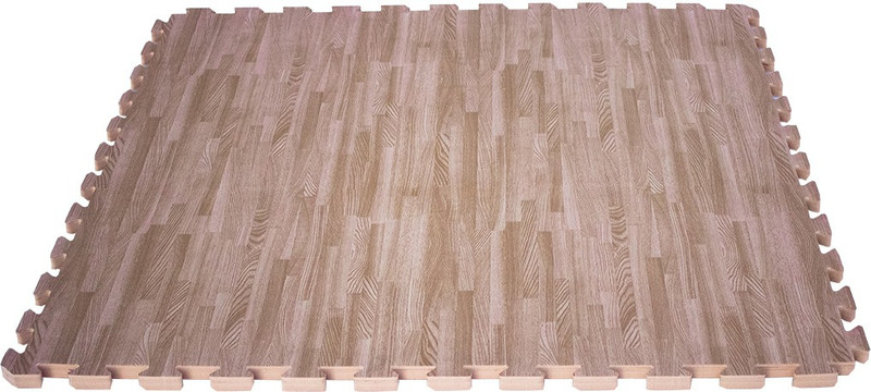 usi Gym Mat , Mat , WOOD GRAIN INTERLOCK EVA FOAM MAT Black 20mm mm Exercise & Gym Mat
