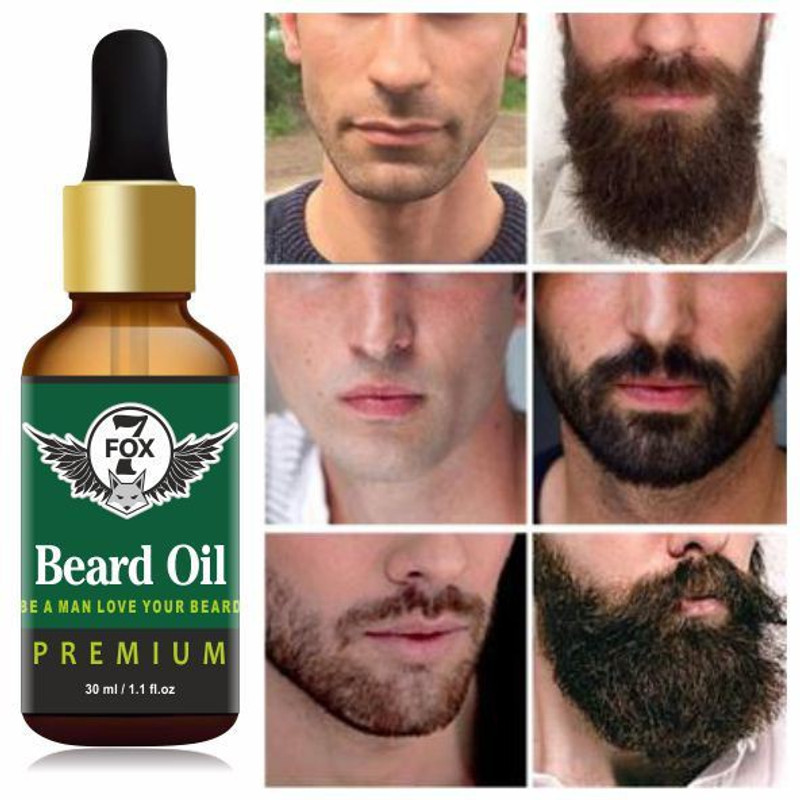 7 FOX Beard Growth Oil Power of -X1 Beard oil For Men For Thicker And Longer Beard-30ml Hair Oil(30 ml)