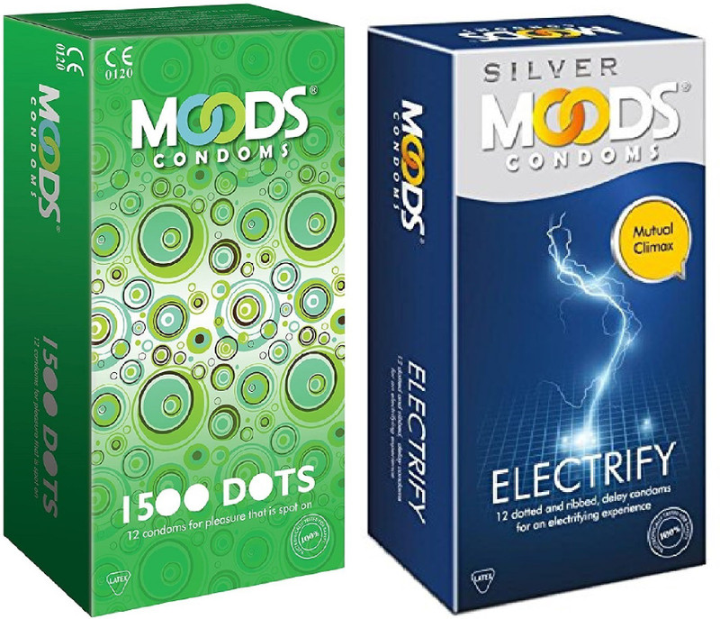 MOODS JO1T035 Condom(Set of 2, 20 Sheets)