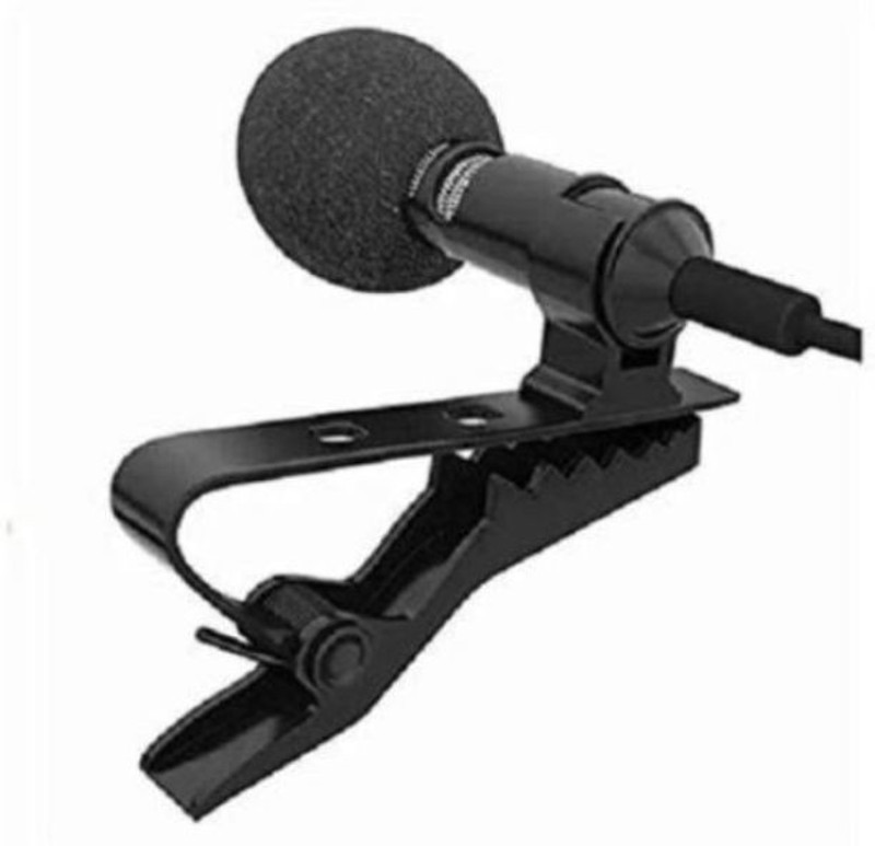 gyzmofreakz 3.5MM Clip On Mini Lapel Lavalier Microphone microphone(Black)