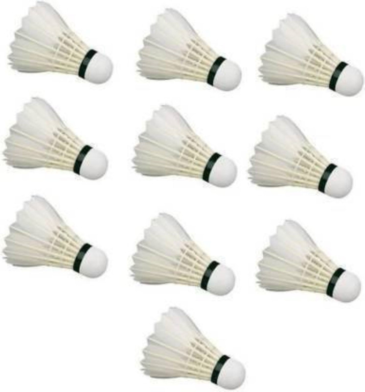 srishti enterprises Feather Shuttle - White (Fast, 79, Pack of 6) Feather Shuttle  - White(Fast, 79, Pack of 6)
