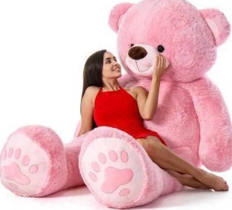 RIDDHI Teddy Bear For Kids 3 Feet - 92 cm (PINK)  - 92 cm(Pink)
