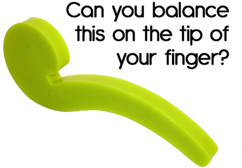 AMAZO Magic Devil Hook Balancing Hook On Finger Magic Trick Gimmick Gag Toy