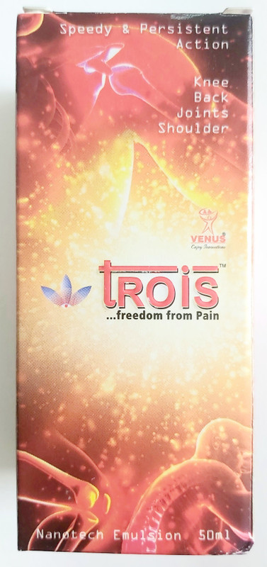 tRois VENUS JOINT & MUSCLE PAIN RELIEVER EMULSION Liquid(50 ml)