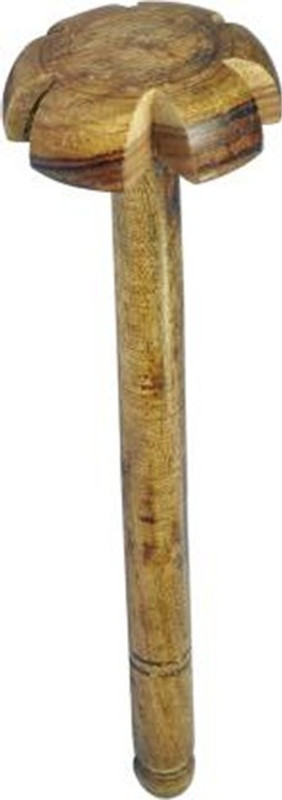 Paacchi Handmade Wooden Madani Mixer/ Blender/ Rahi/ Dal Ghotni for Kitchen 12 Inches Wood Spiral Whisk