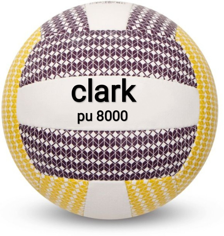 clark 3211 pu yellow purple volleyball size 4 Volleyball - Size: 4(Standard, Pack of 1)