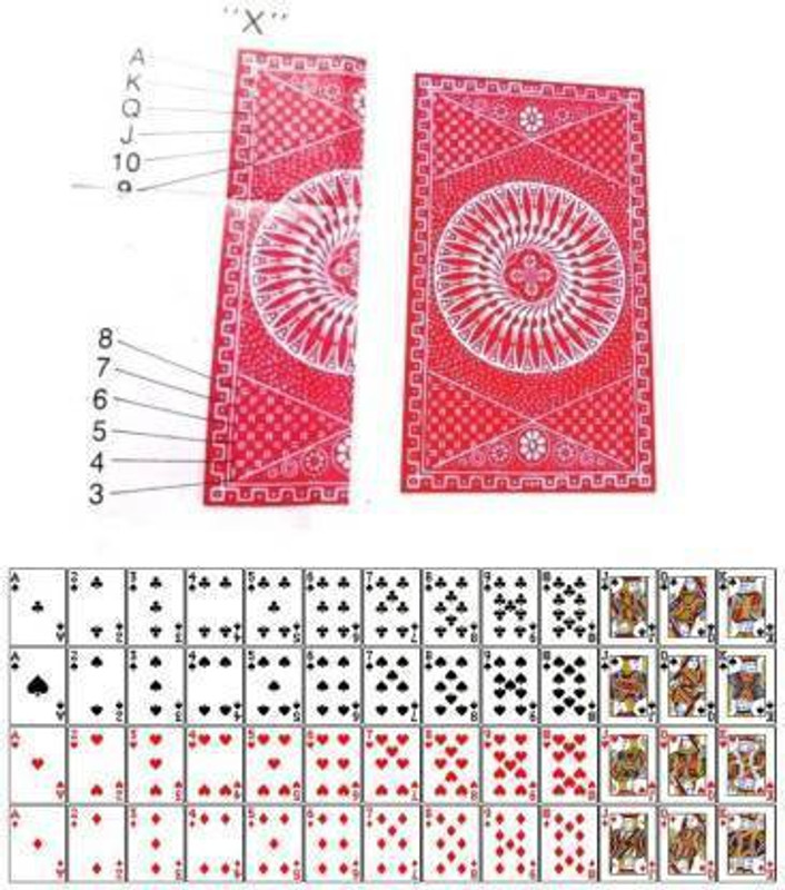Zhunmun "DRD spy marked magic playing cards (Blue)can be used in magical and cheating purpose in flash games "(Multicolor)