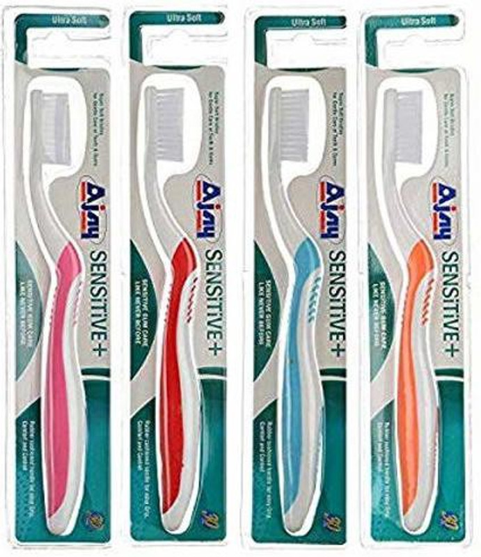 Ajay TOOTH BRUSH Ultra Soft Toothbrush(Pack of 6)