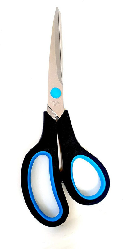 BLDM Scissor (Color May Vary) Steel All-Purpose Scissor(Multicolor, Pack of 1)
