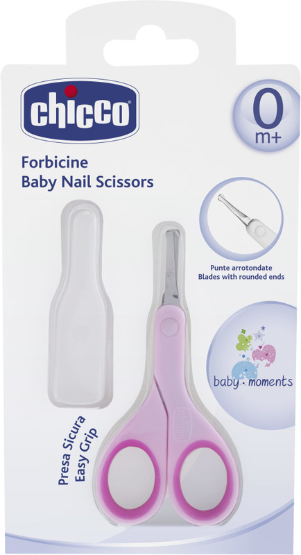 Chicco Baby Pink Nail Scissor