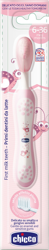 Chicco Baby Pink Soft Toothbrush
