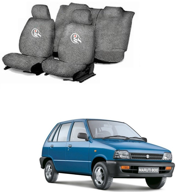 GSE Cotton Car Seat Cover For Maruti 800(All Detachable Headrest, Without Back Seat Arm Rest, 5 Seater)