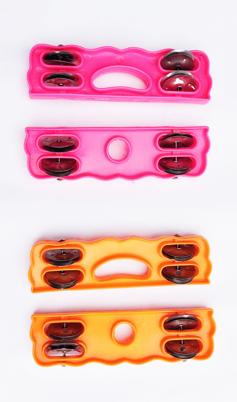 new jaibharat musicals 8 cm Headless Tambourine(Plastic)