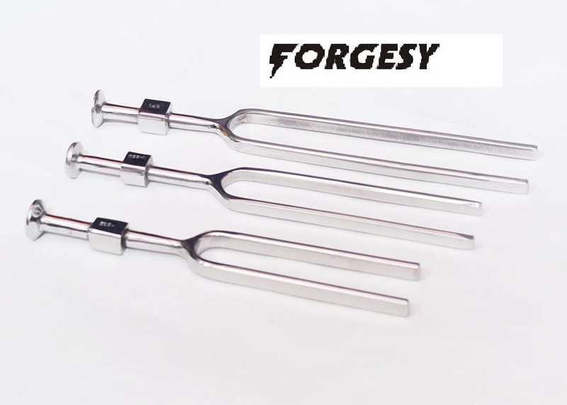 Forgesy Tuning Fork(128Hz, 256Hz, 512Hz)