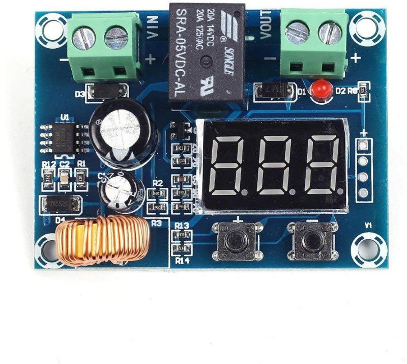 DHRUV-PRO XH-M609 DC 12V-36V Glass Epoxy Charger with over-Discharge/Undervoltage Battery Protection Precise Module Board Educational Electronic Hobby Kit