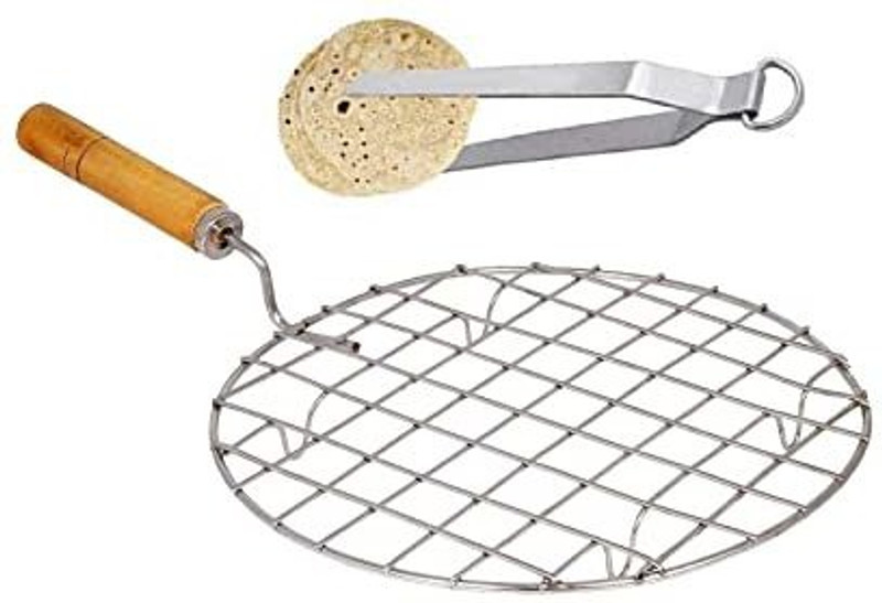 zarkan creations PAPAD ROASTER JALI 1 kg Roaster(Steel)
