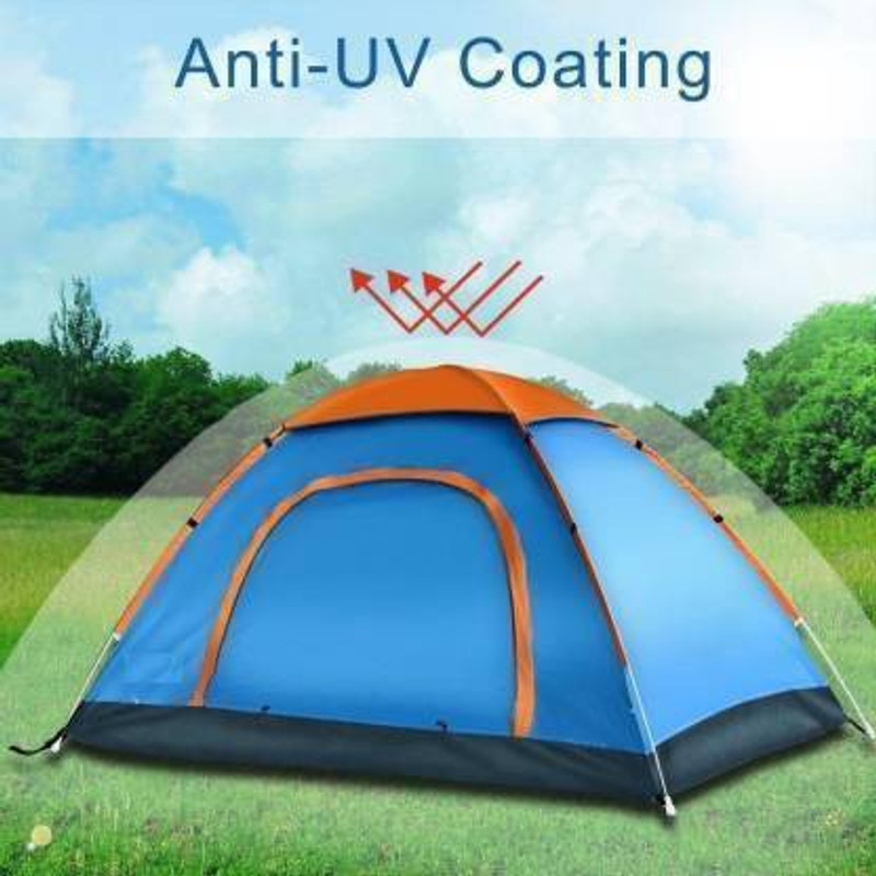 Matiman Water Resistant 4 Person Tent - For 4 Persons (Multicolor) Tent - For 4 Persons(Multicolor)