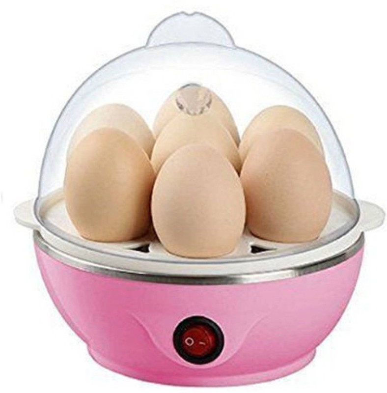 Scaral Electric 14 Egg Boiler Cooker 7 Egg Boiler Steamer Heavy Cooker/ Egg Boiler Machine Egg Boiler 7 Egg Boiler Cooker Egg Cooker (Multicolor, 7 Eggs) Egg Cooker(7 Eggs)