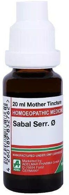 ADEL Sabal Serrulata Q Mother Tincture(2 x 20 ml)