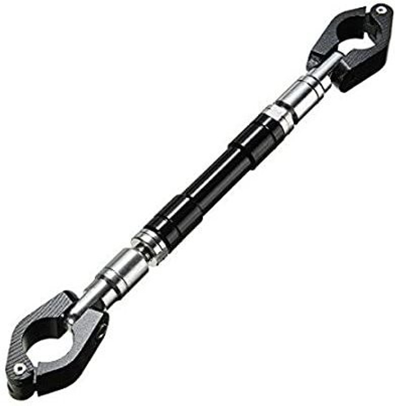 auto trends AT-121 Clip-on Handle Bar(Black, Silver)