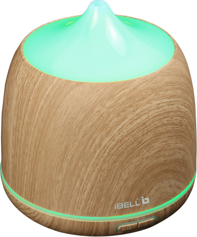 iBELL Room 250WG Ultrasonic Aroma Diffuser with LED Light, Power:10W,Capacity: 250ml,Essential Oil Diffuser with Cool Mist, Aromatherapy Machine, Cream Humidifier