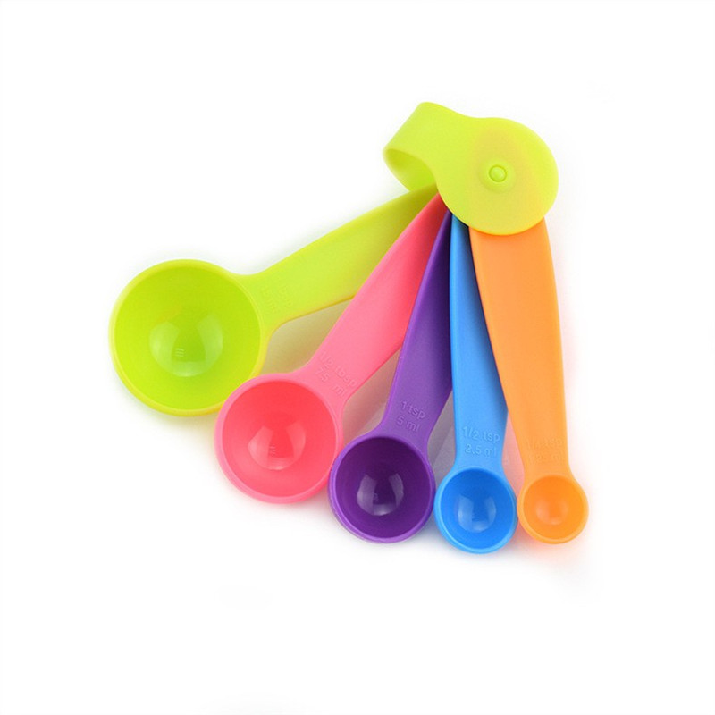 PSYCHE COLORFUL-JY-SP-08 Measuring Cup Set(1.25 ml, 2.5 ml, 7.5 ml, 5 ml, 15 ml)