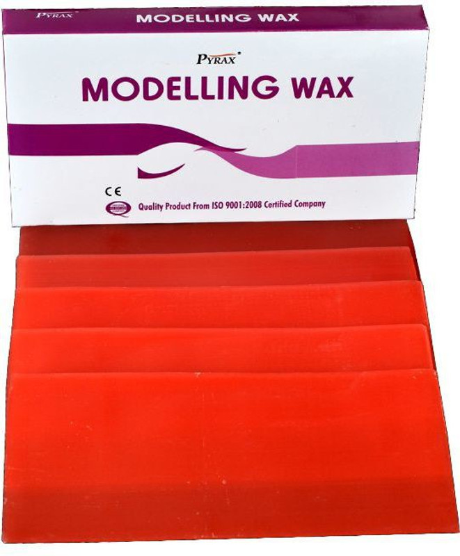 pyrax Dental Modelling Wax Sheets With Uniform Modelling Wax - 12 Sheets Teeth Whitening Kit