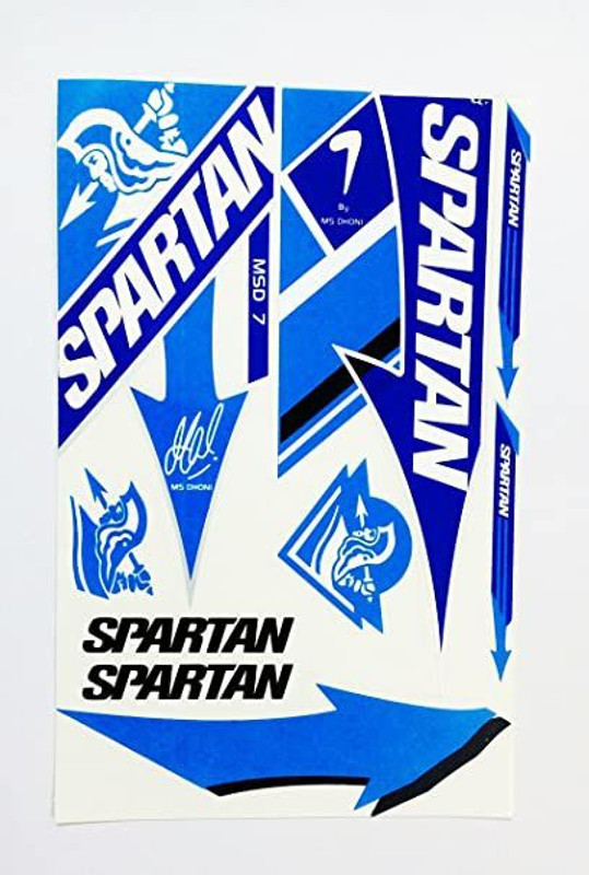 Spartan MSD Gayle Bat Sticker Bat Sticker(Blue)