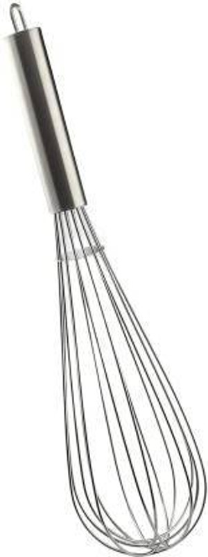 ABbuy Stainless Steel bread dough whisk whipper for pastry,cake, pizza, whisker for eggs, cream, frother for milkshake, lassi, buttermilk, soup, coffee Great alternatives to a blender, mixer or hook Stainless Steel Balloon Whisk