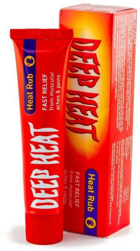 Deep Heat Rub Fast Pain Relief 100g [Made in U.K] Cream(100 g)