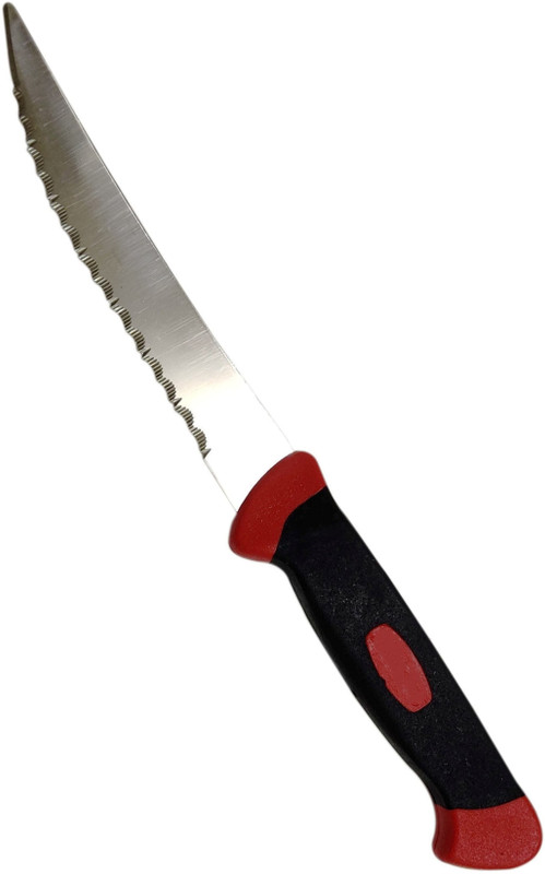 GC Royal 2 Pc Stainless Steel Knife Laser Knife with pointed edge. stainless Steel Blade for multipurpose use-8"(pack of 2)