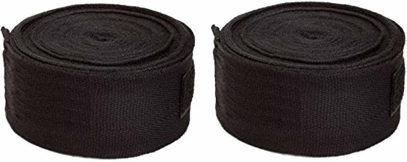 RoyalT Cotton/Nylon Boxing Hand Wraps Elastic Hand & Wrist wrap Boxing Hand Wrap(180 cm)