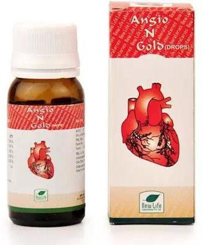 New Life Laboratories Angio - N -Gold Drops(2 x 30)