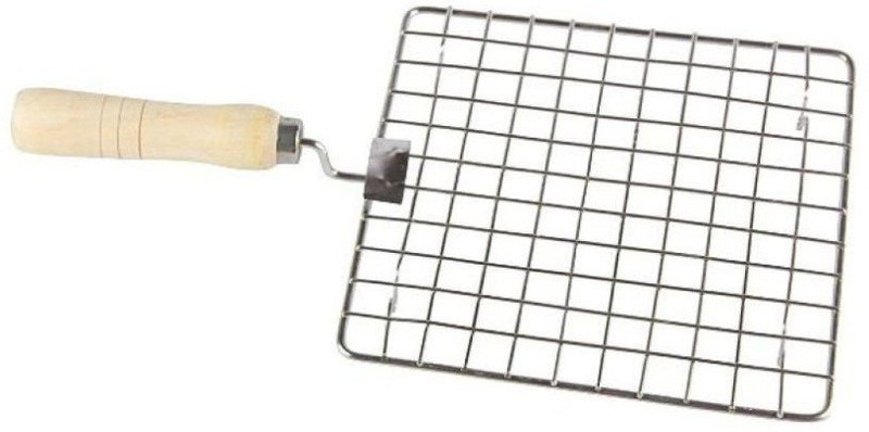 Nyamah sales Roti Roaster Jali Grill Papad Roaster Kitchen Tools 1 kg Roaster(Silver)