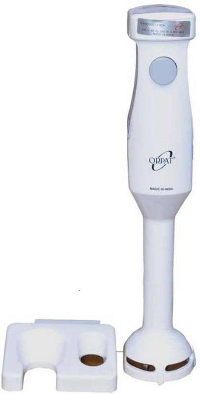ORPAT 250 W White Hand Blender(HHB-100EWOB)